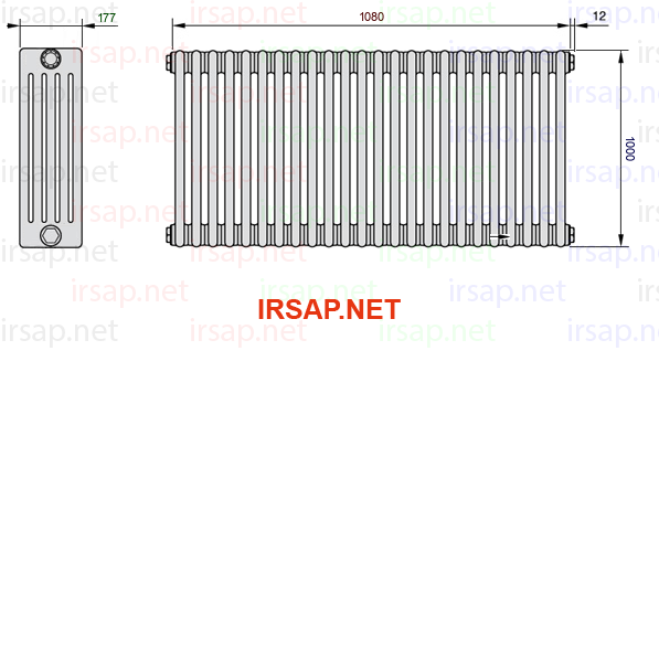 Радиатор IRSAP Tesi 51000/24 T14 CL 01